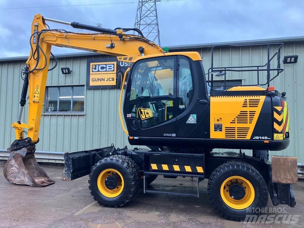 JCB JS145W Wheeled Excavators