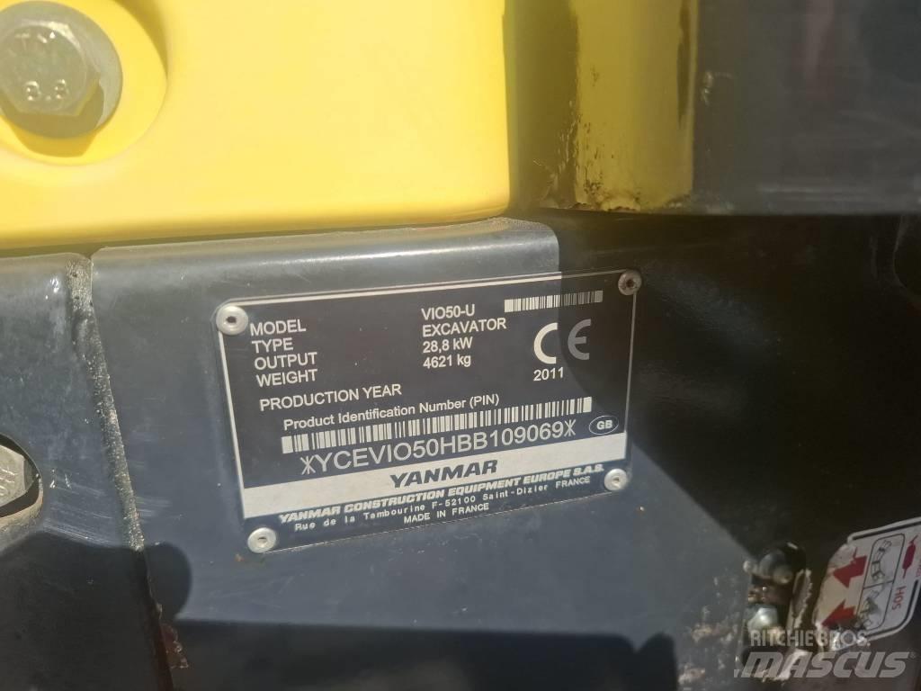 Yanmar Vio 50 U Mini Excavators <7t (Mini Diggers)