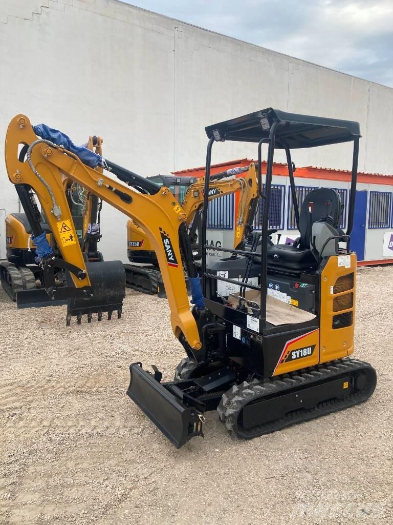 Sany SY 18U Mini Excavators <7t (Mini Diggers)