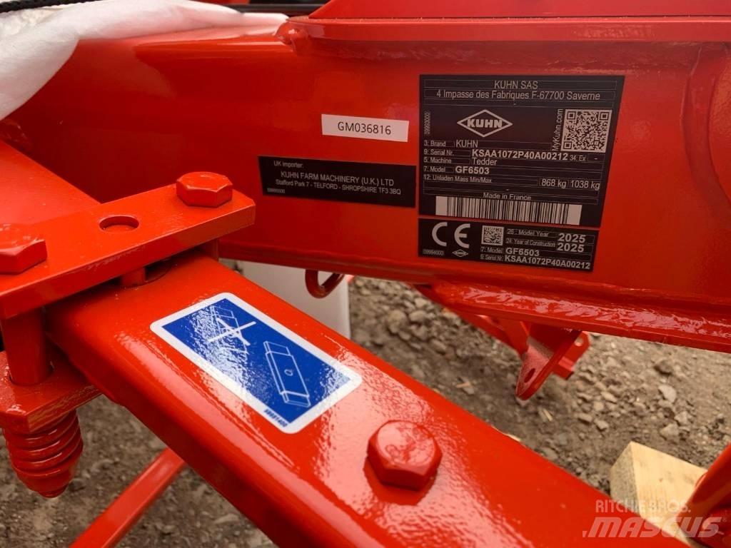 Kuhn GF6503 TEDDER Rakes and tedders