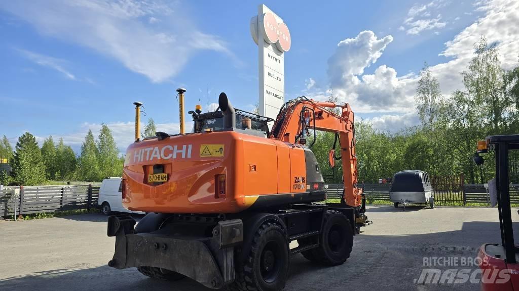 Hitachi ZX 170 W-5 Wheeled Excavators