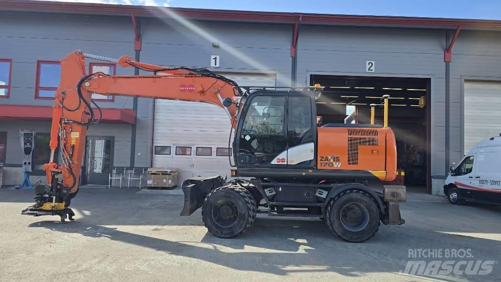 Hitachi ZX 170 W-5 Wheeled Excavators
