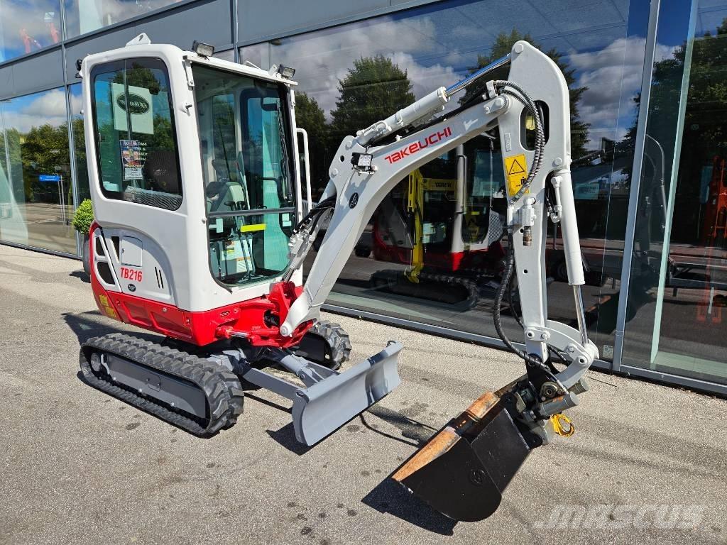 Takeuchi TB 216 Mini Excavators <7t (Mini Diggers)