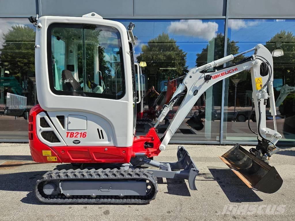 Takeuchi TB 216 Mini Excavators <7t (Mini Diggers)