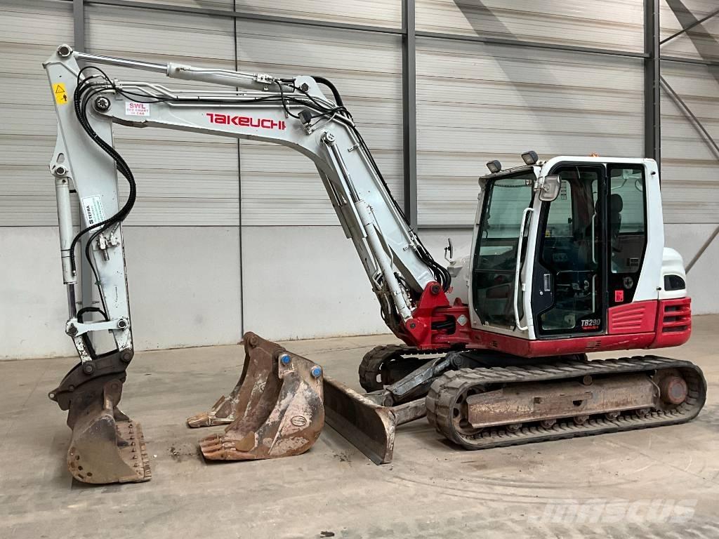 Takeuchi TB 290 Mini excavators  7t - 12t
