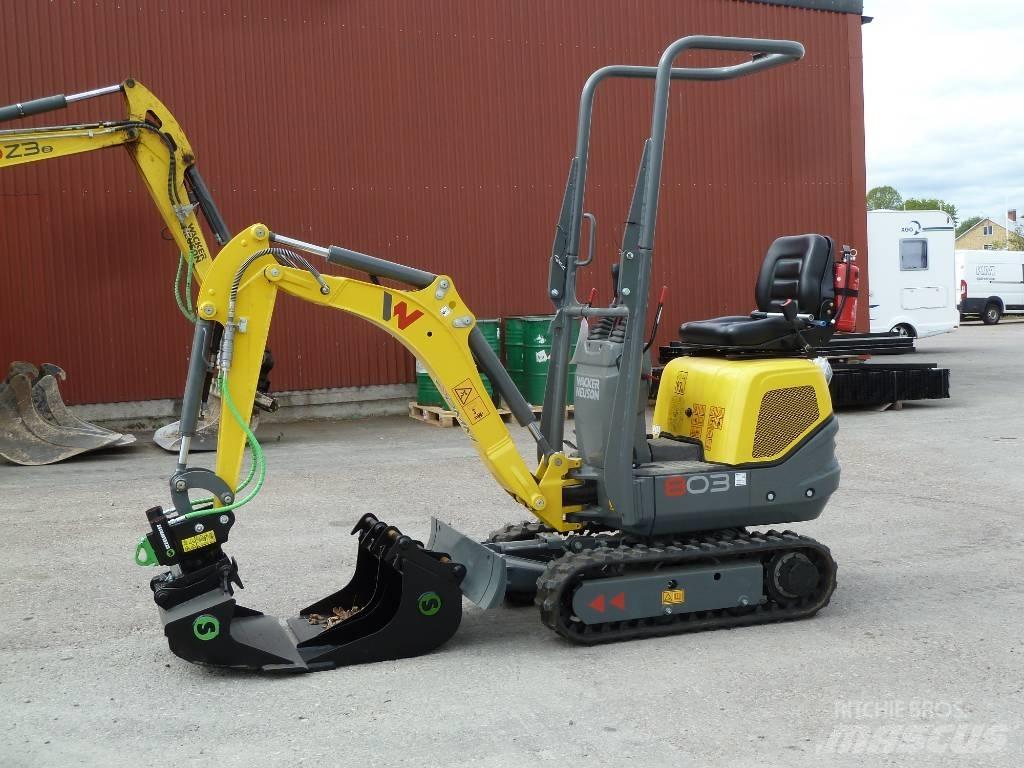 Wacker Neuson 803 Mini Excavators <7t (Mini Diggers)