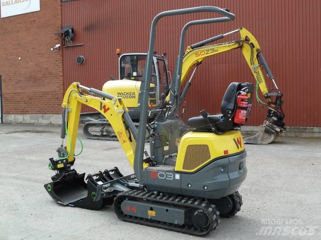 Wacker Neuson 803 Mini Excavators <7t (Mini Diggers)