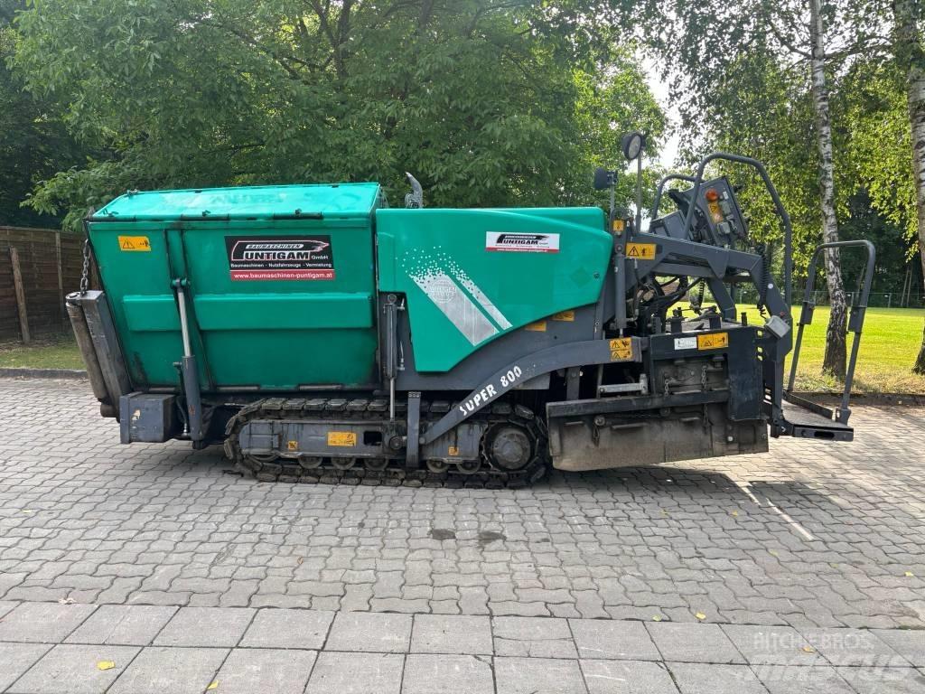 Vögele Super 800 Asphalt pavers