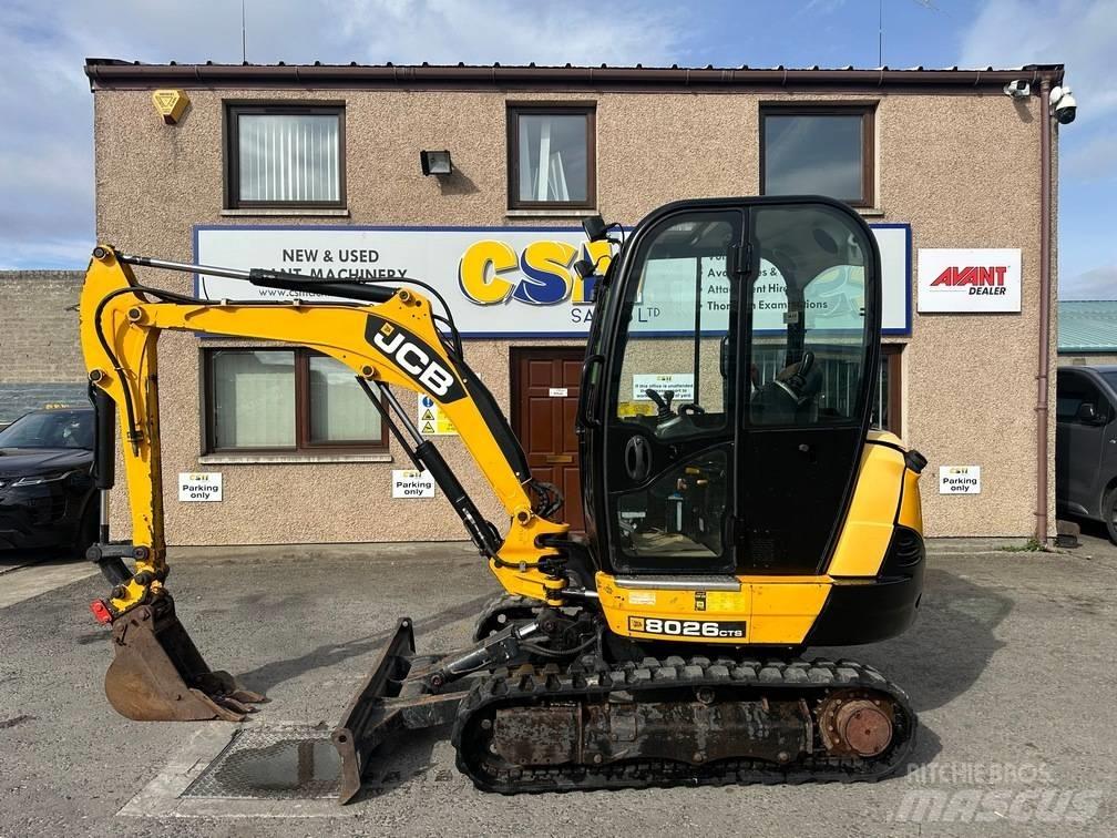 JCB 8026 CTS Mini Excavators <7t (Mini Diggers)