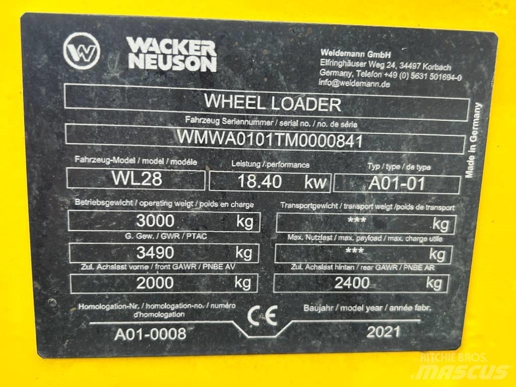 Wacker Neuson WL28 Wheel Loaders
