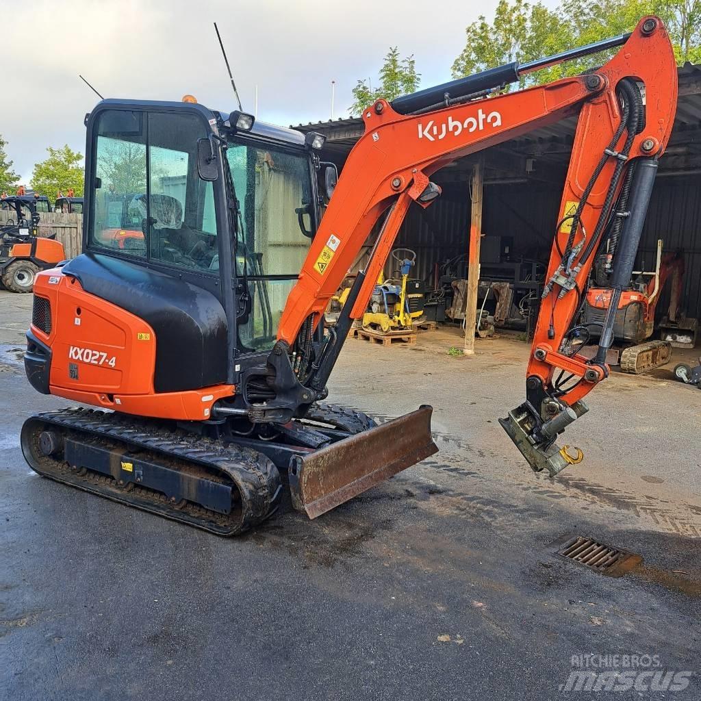 Kubota KX 027-4 Mini Excavators <7t (Mini Diggers)
