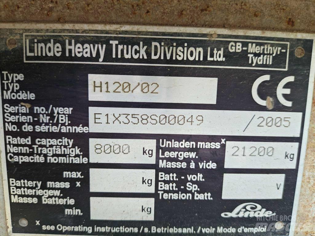 Linde H 120 Diesel Forklifts
