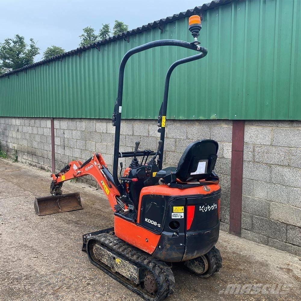 Kubota K 008-5 Mini Excavators <7t (Mini Diggers)