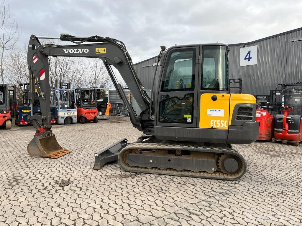Volvo EC55C Mini Excavators <7t (Mini Diggers)