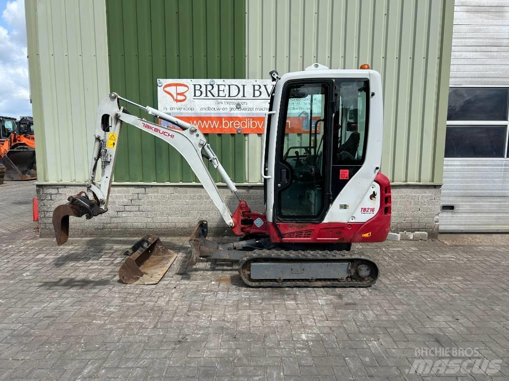 Takeuchi TB 216 Mini Excavators <7t (Mini Diggers)