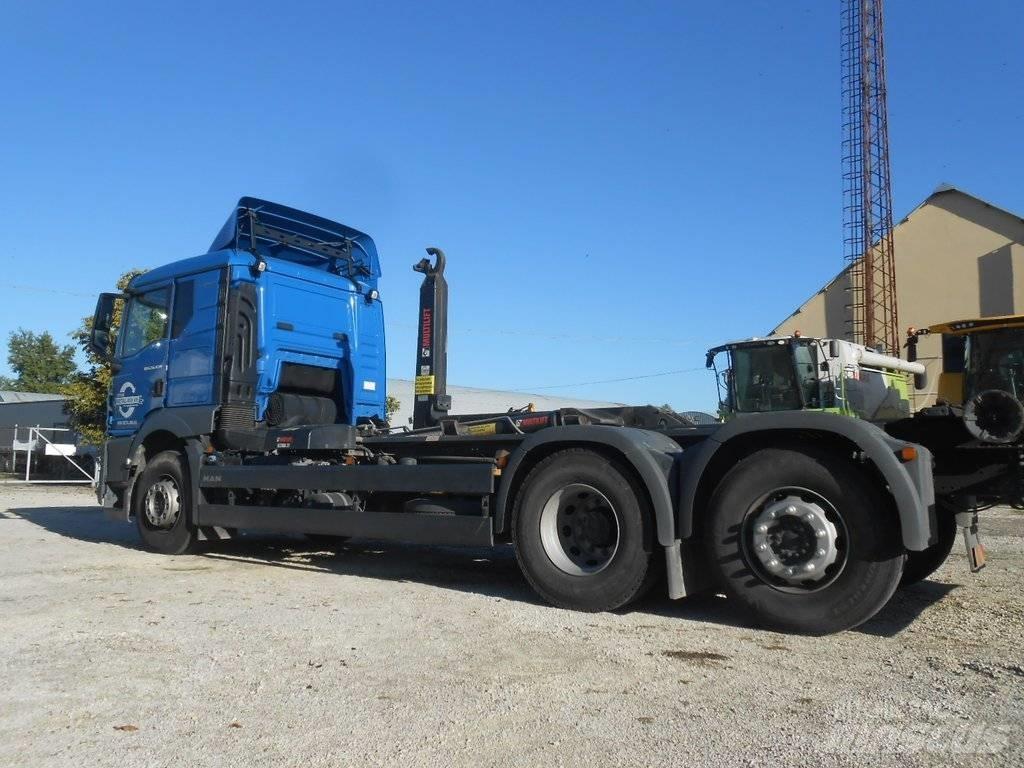 MAN TGS 26.430 Skip loader trucks