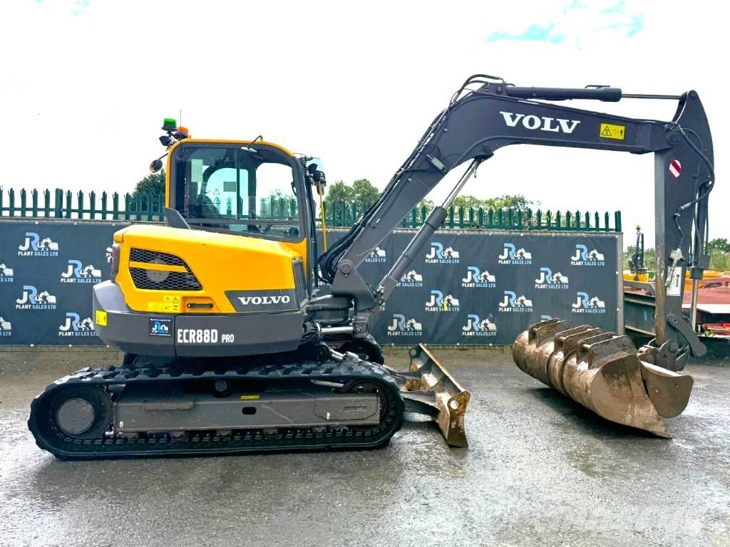Volvo ECR 88 D PRO Mini excavators  7t - 12t