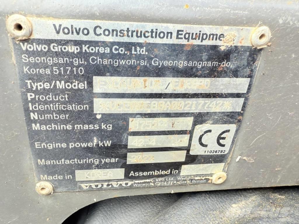 Volvo ECR 88 D PRO Mini excavators  7t - 12t