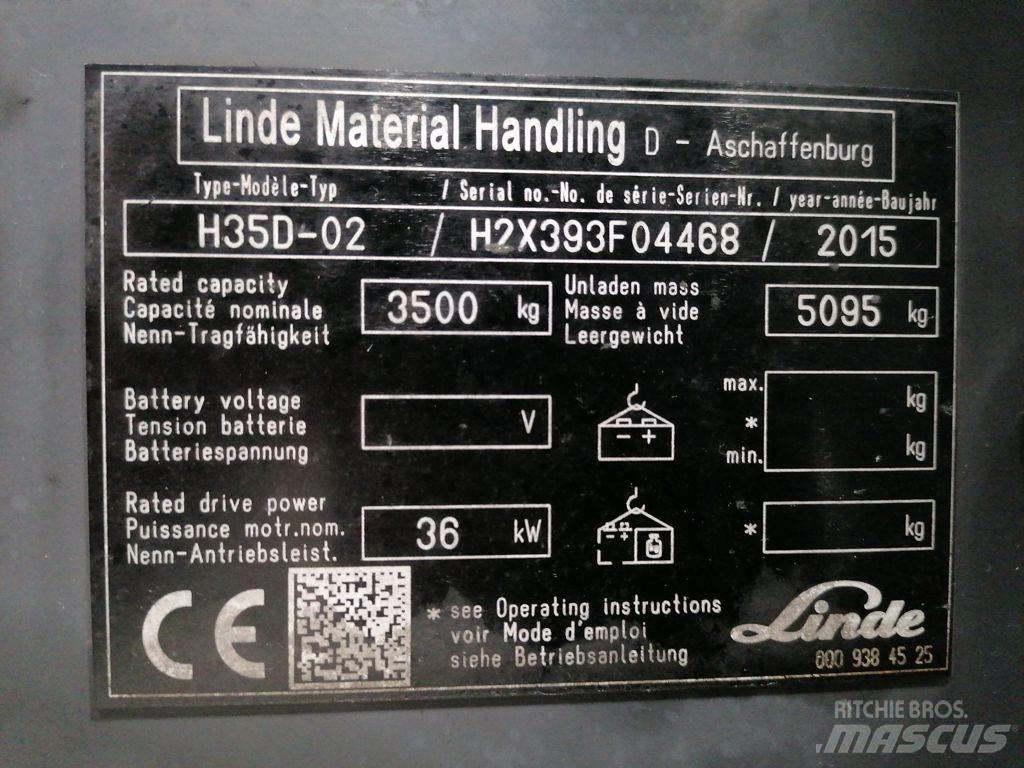 Linde H35D-02 Diesel Forklifts