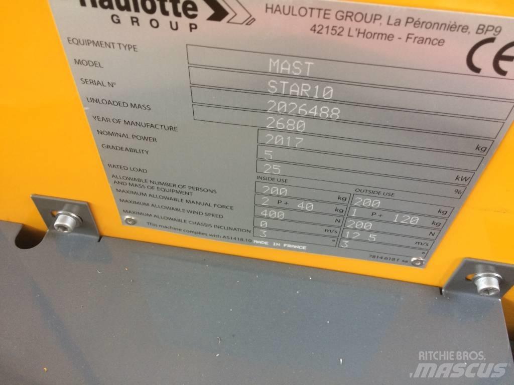 Haulotte Star 10 Vertical mast lifts