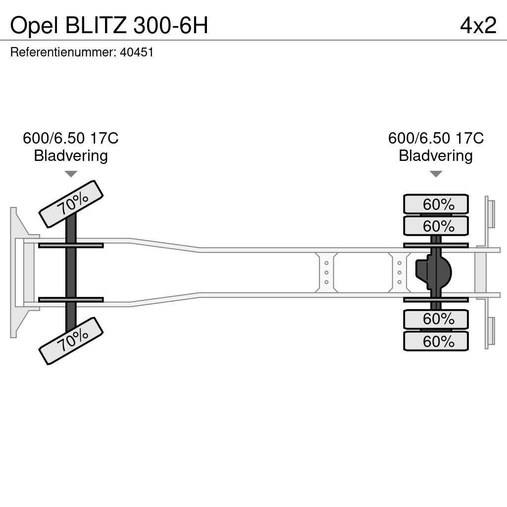 Opel BLITZ 300-6H Flatbed Trucks