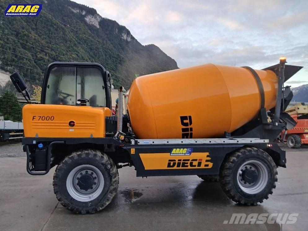 Dieci F7000 Concrete Mixers