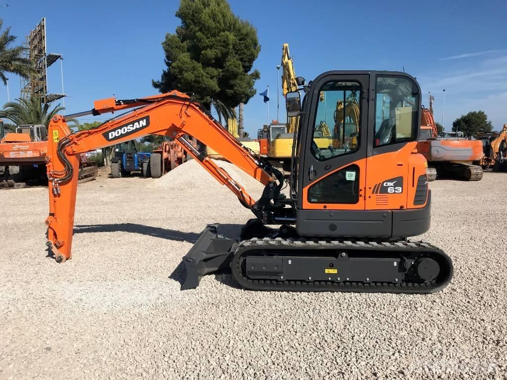 Doosan DX 63-3 Mini Excavators <7t (Mini Diggers)