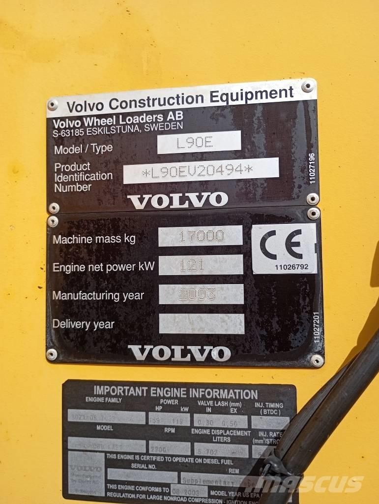 Volvo Radlader L90E Wheel Loaders