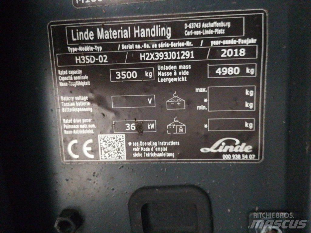 Linde H35D-02 Diesel Forklifts