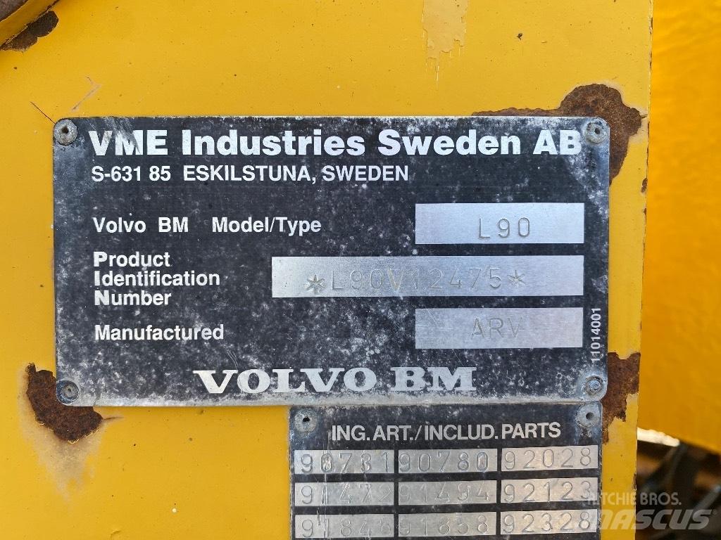 Volvo BM L 90 Wheel Loaders