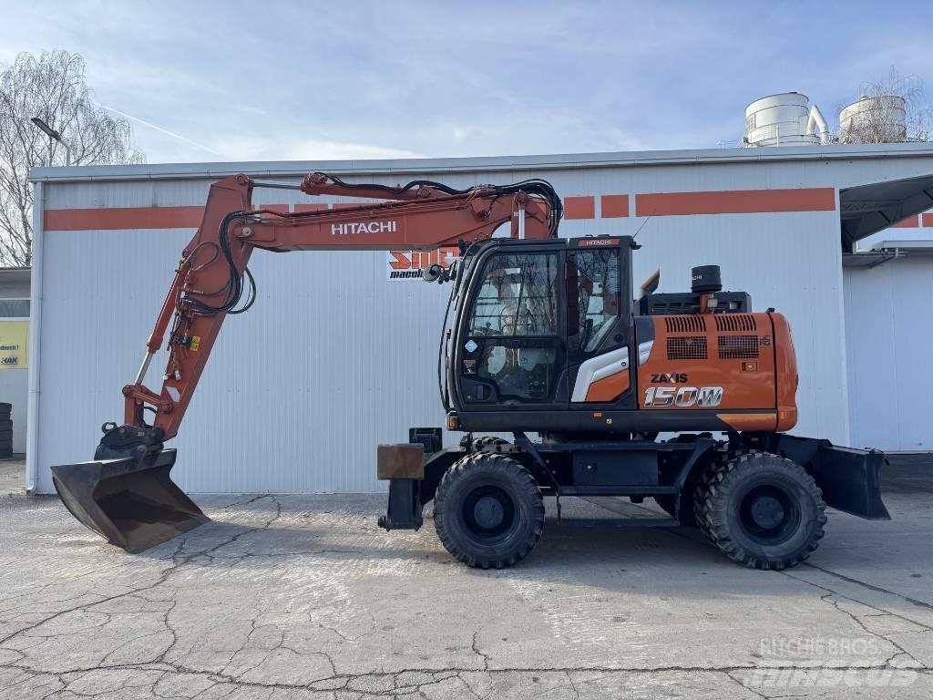 Hitachi ZX 150 W-7 Wheeled Excavators