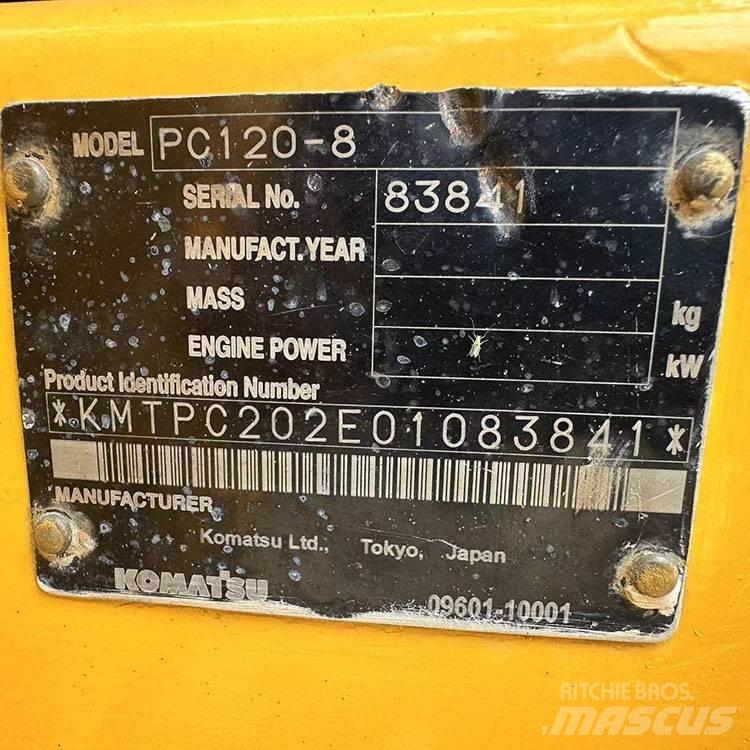 Komatsu PC 120-8 Crawler Excavators