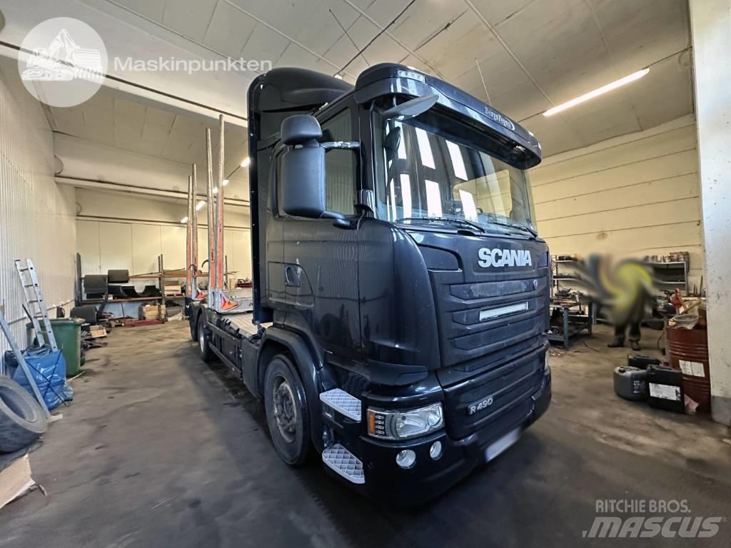 Scania R 490 LB Log trucks
