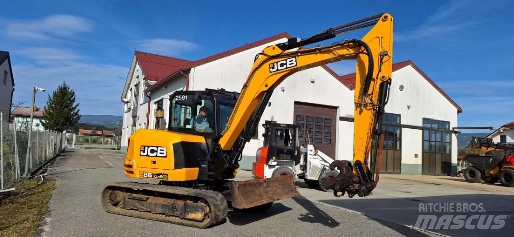 JCB 86C-1 Mini excavators  7t - 12t
