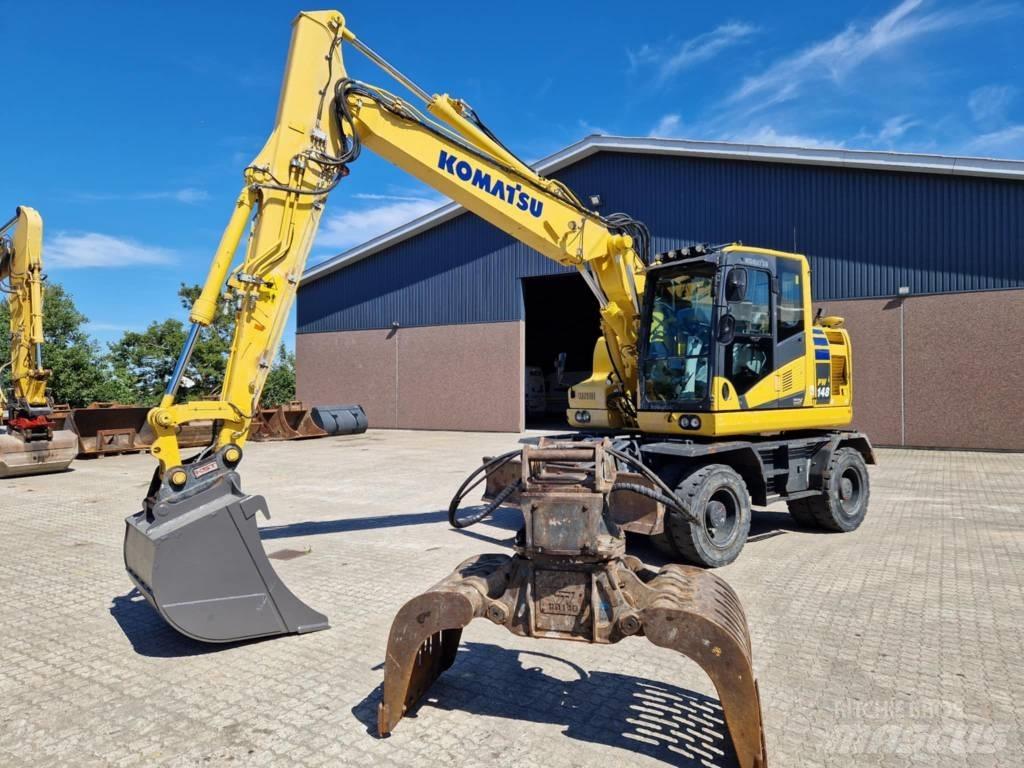 Komatsu PW 148-11 Wheeled Excavators