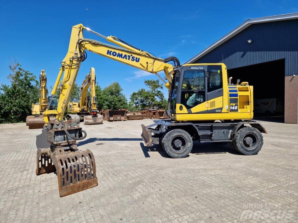 Komatsu PW 148-11 Wheeled Excavators