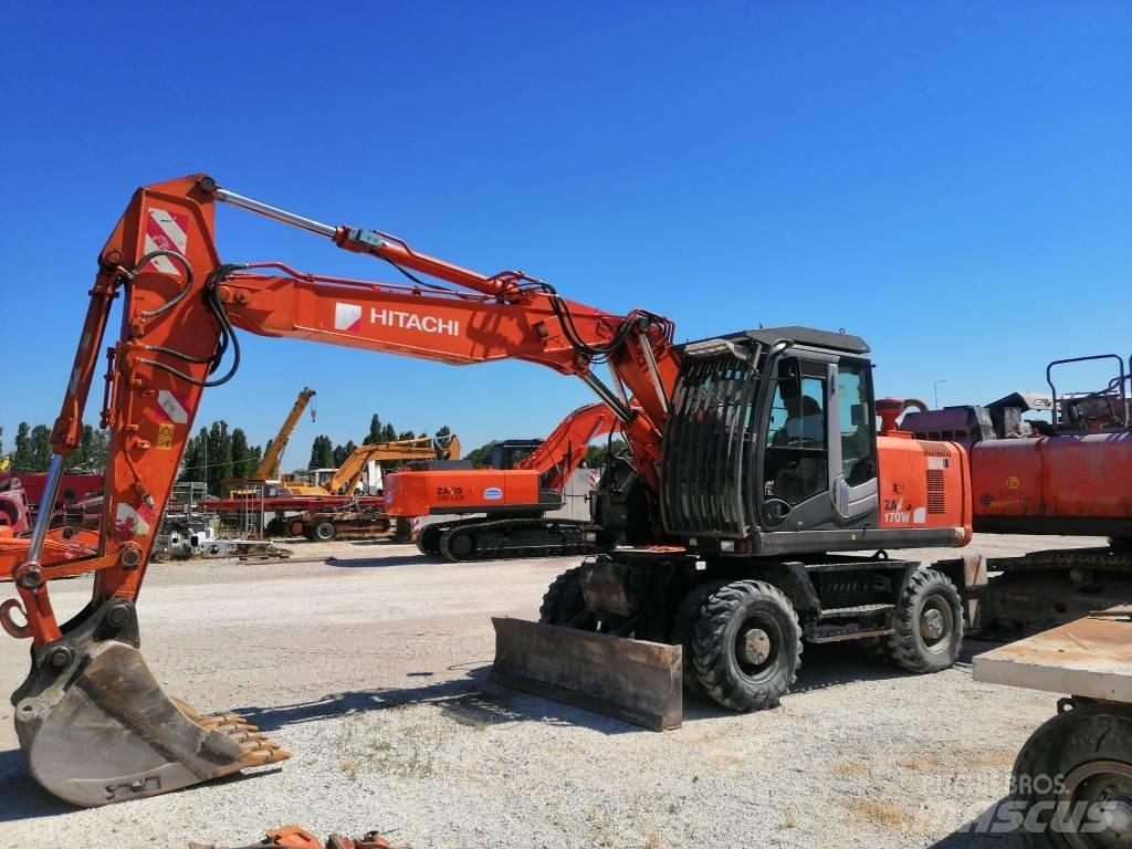 Hitachi ZX 170 W-3 Wheeled Excavators