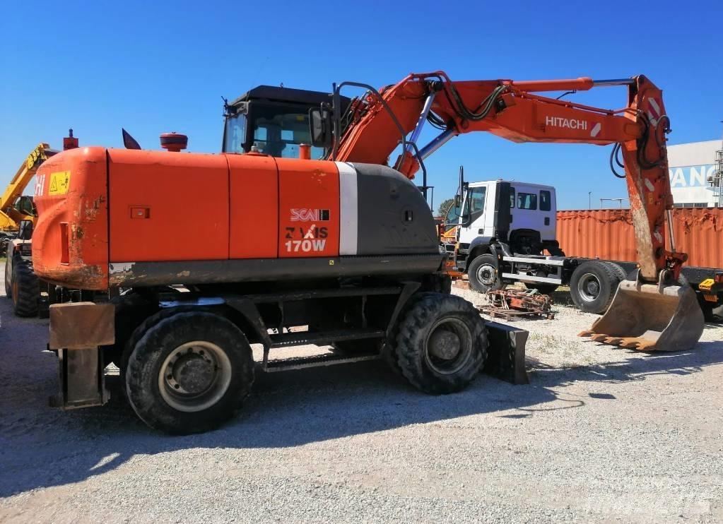 Hitachi ZX 170 W-3 Wheeled Excavators