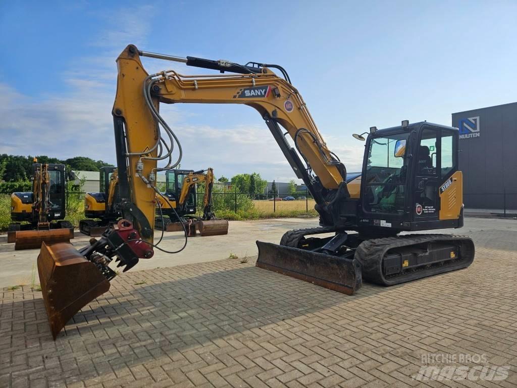 Sany SY 80 U Mini excavators  7t - 12t