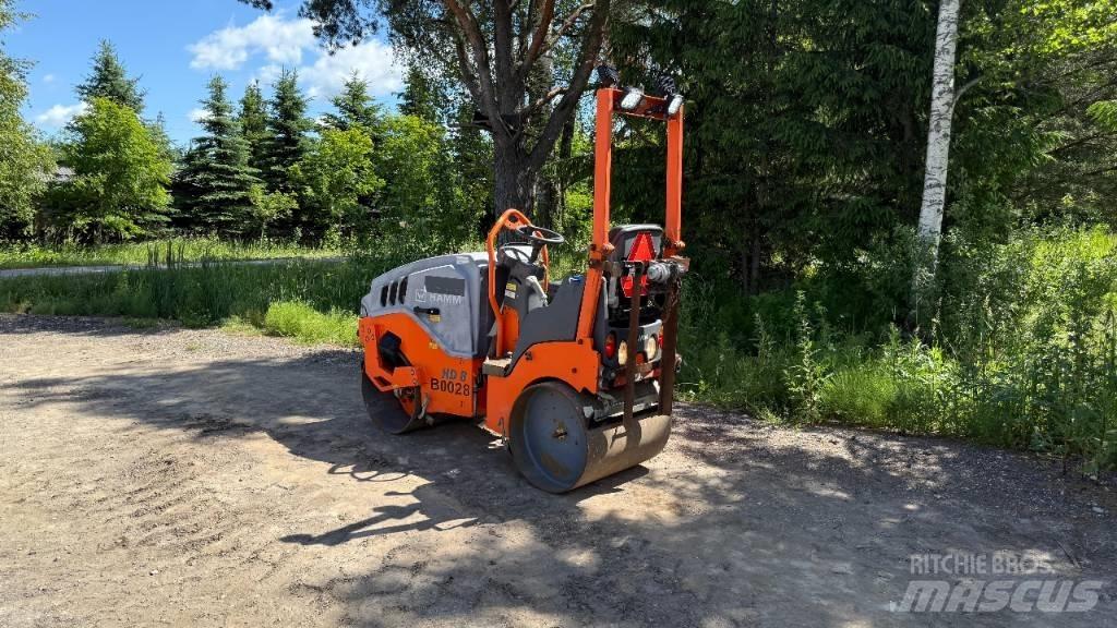 Hamm HD 8 VV Twin drum rollers