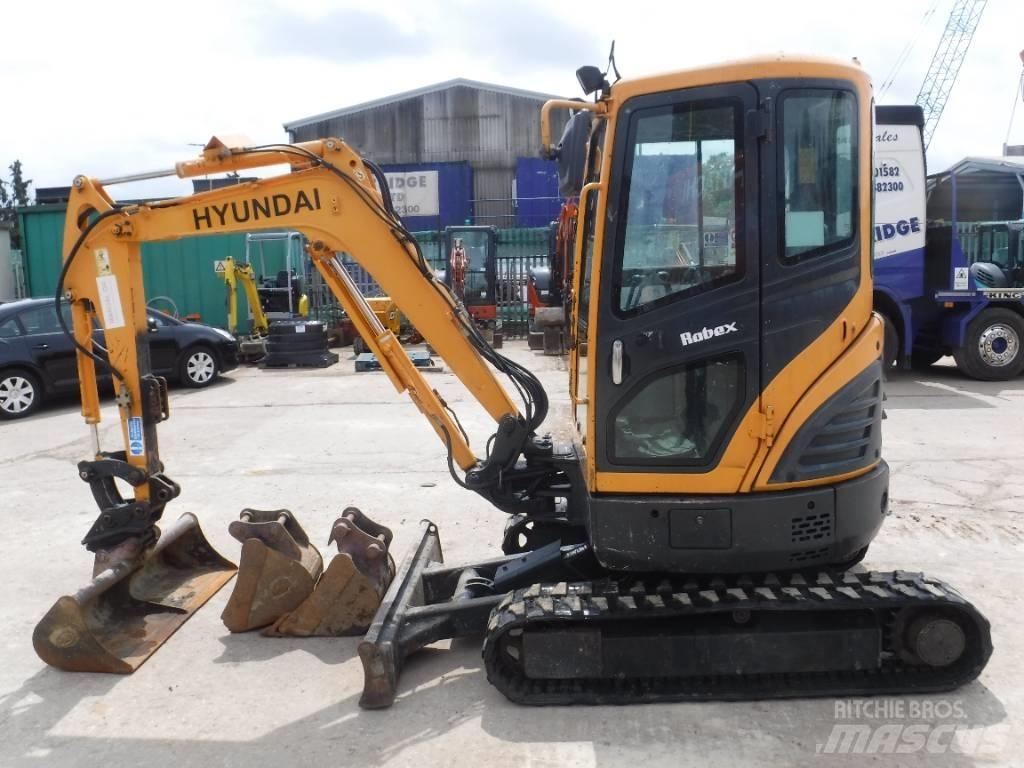 Hyundai Robex 27 Z-9 Mini Excavators <7t (Mini Diggers)