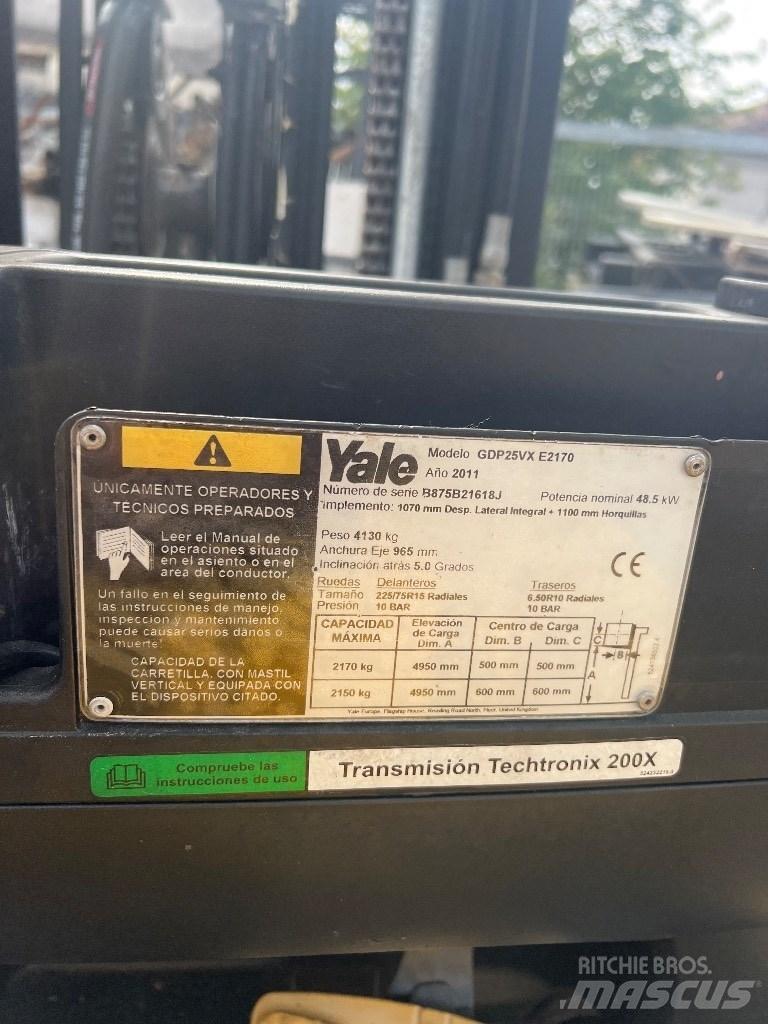 Yale 2500D Diesel Forklifts