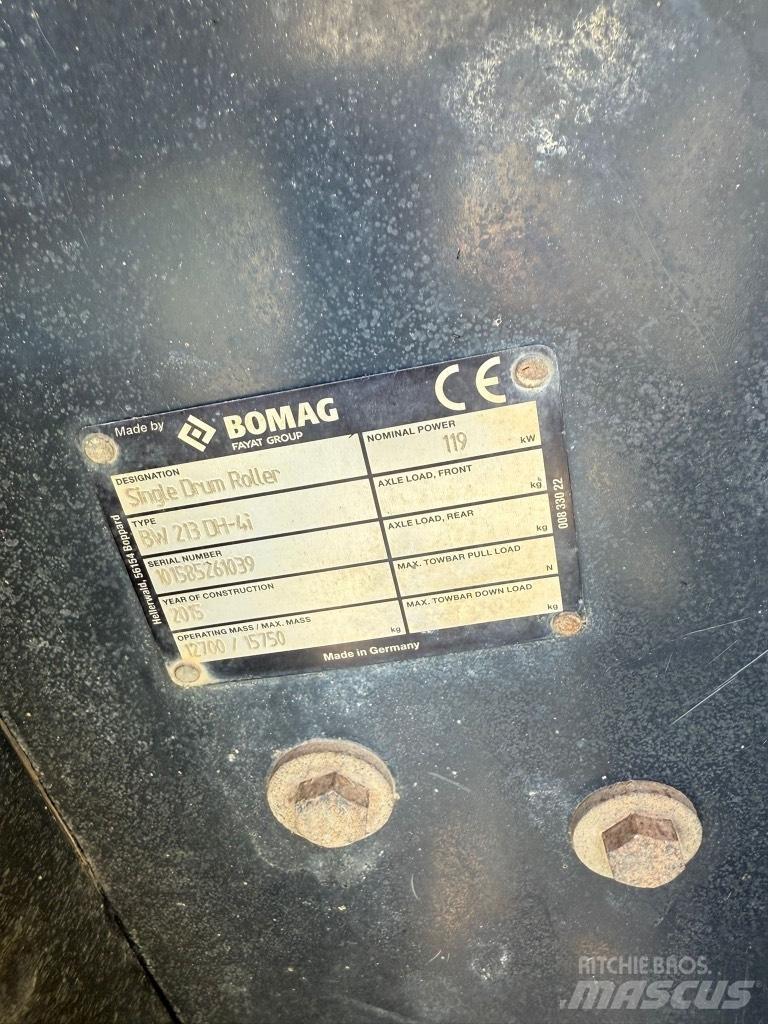 Bomag BW 213 D H-4 Soil Compactors