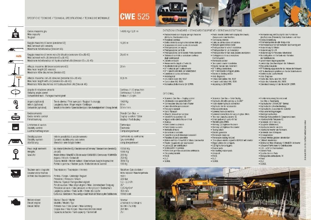 BG Lift CWE 525 Crawler Cranes