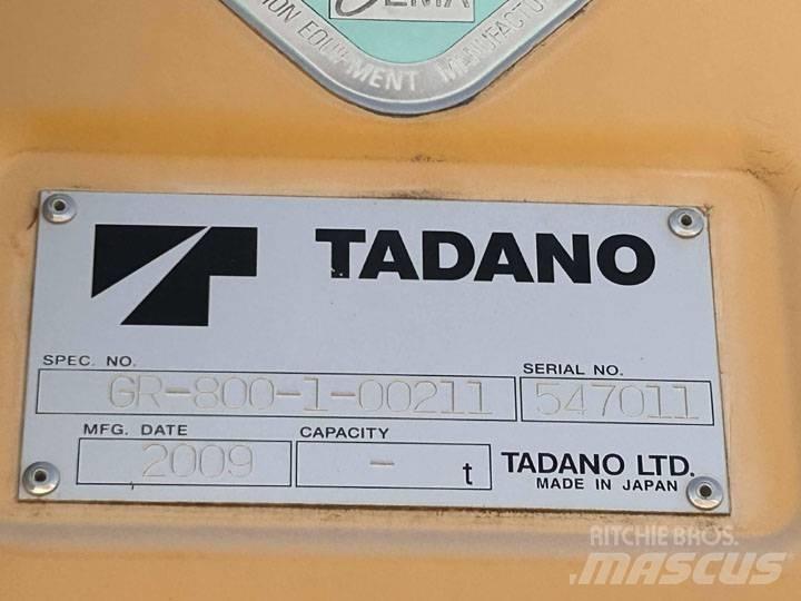 Tadano GR 800 XL-1 Rough Terrain Cranes
