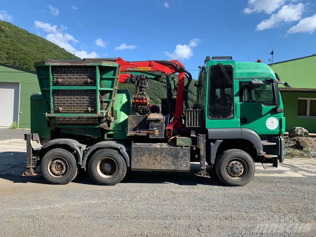 JENZ MAN TGS 6x4 Wood Chippers