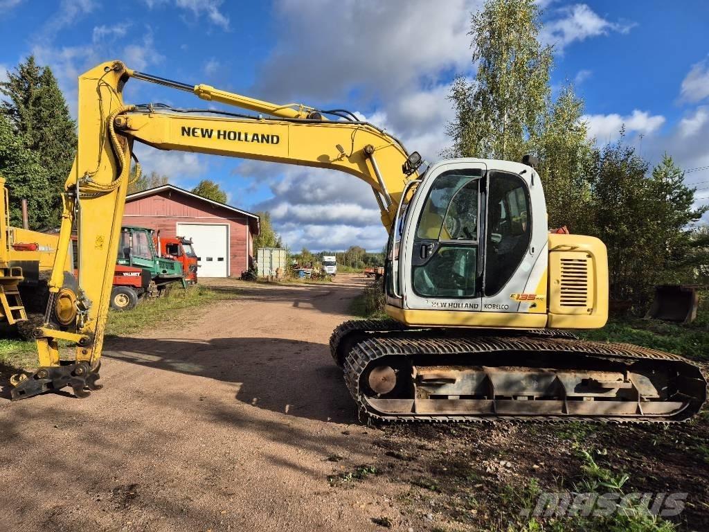 New Holland E 135 SR Crawler Excavators