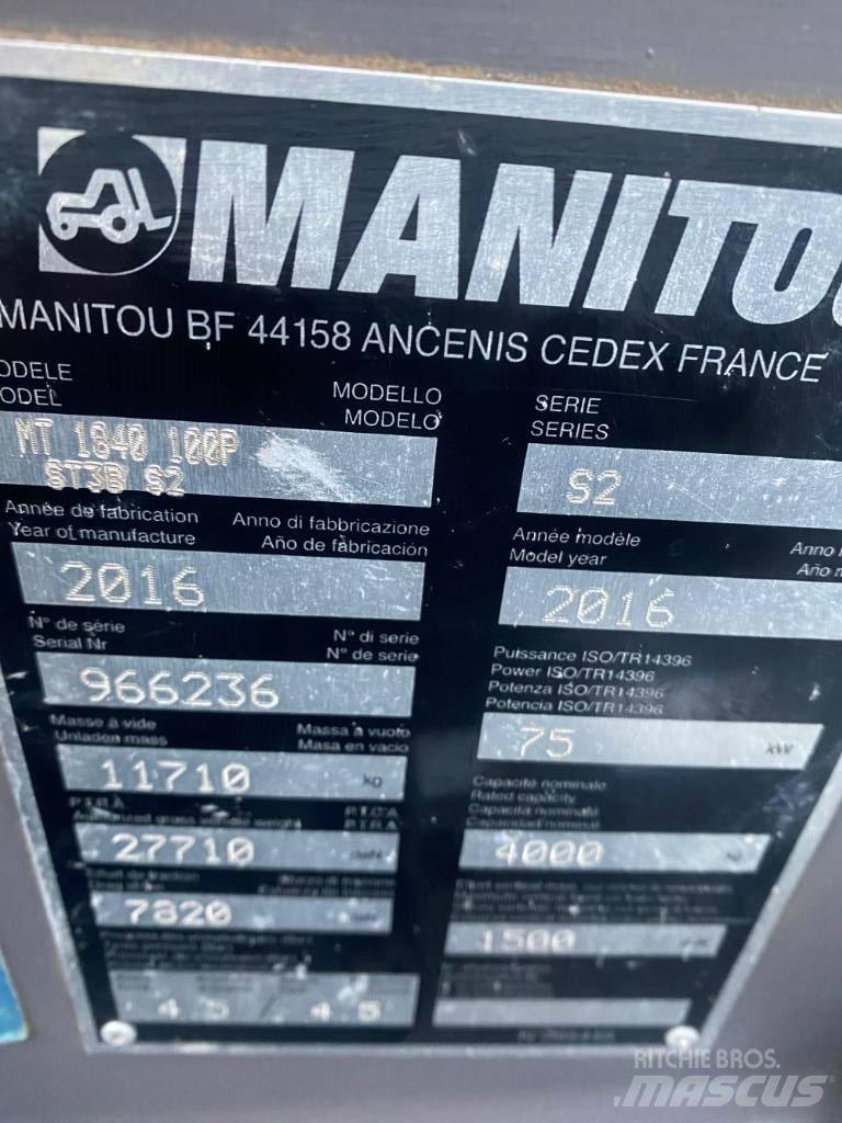 Manitou MT 1840 Telescopic Handlers
