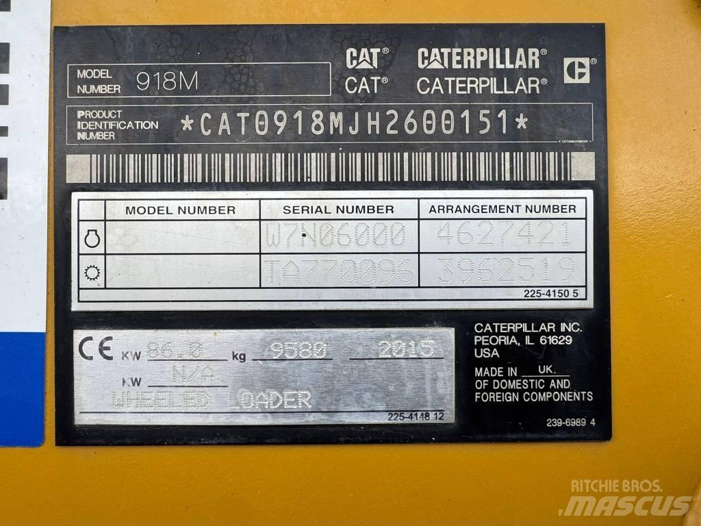 CAT 918 M Wheel Loaders