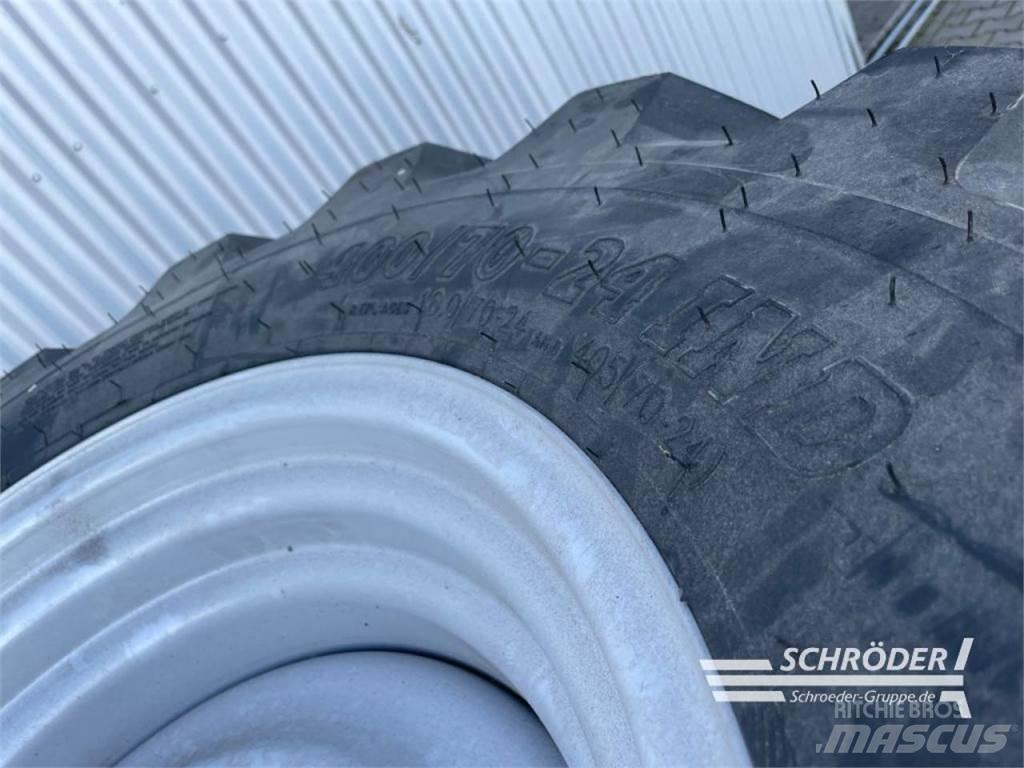 BKT 4X 400/70 R24 Tires, wheels and rims
